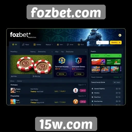 Análise da interface do usuário em fozbet.com